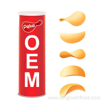 Stackable Potato Chips: OEM/ODM from China's No. 1 Peke Factory